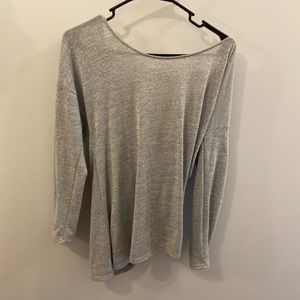 Grey lightweight sweater